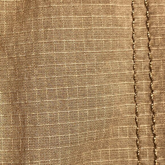 Sonoma Womens Cargo Pants Size 16 Khaki Light Brown Comfortable Elastic Waist - Picture 10 of 16